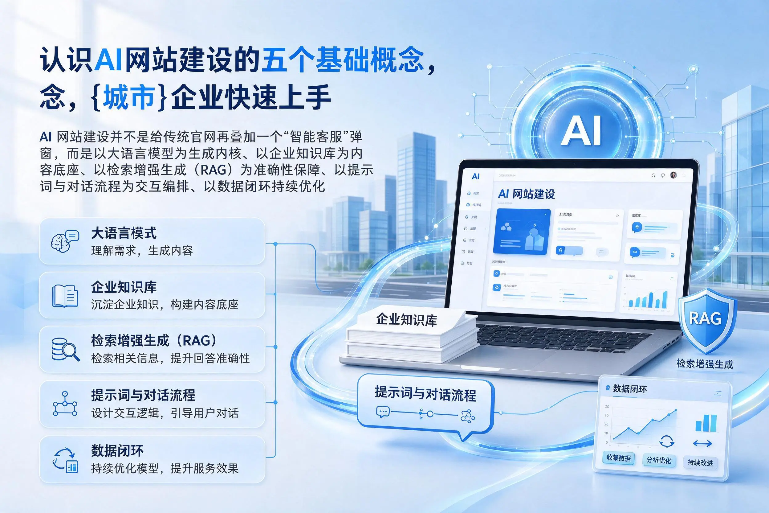 认识AI网站建设的五个基础概念,营口企业快速上手