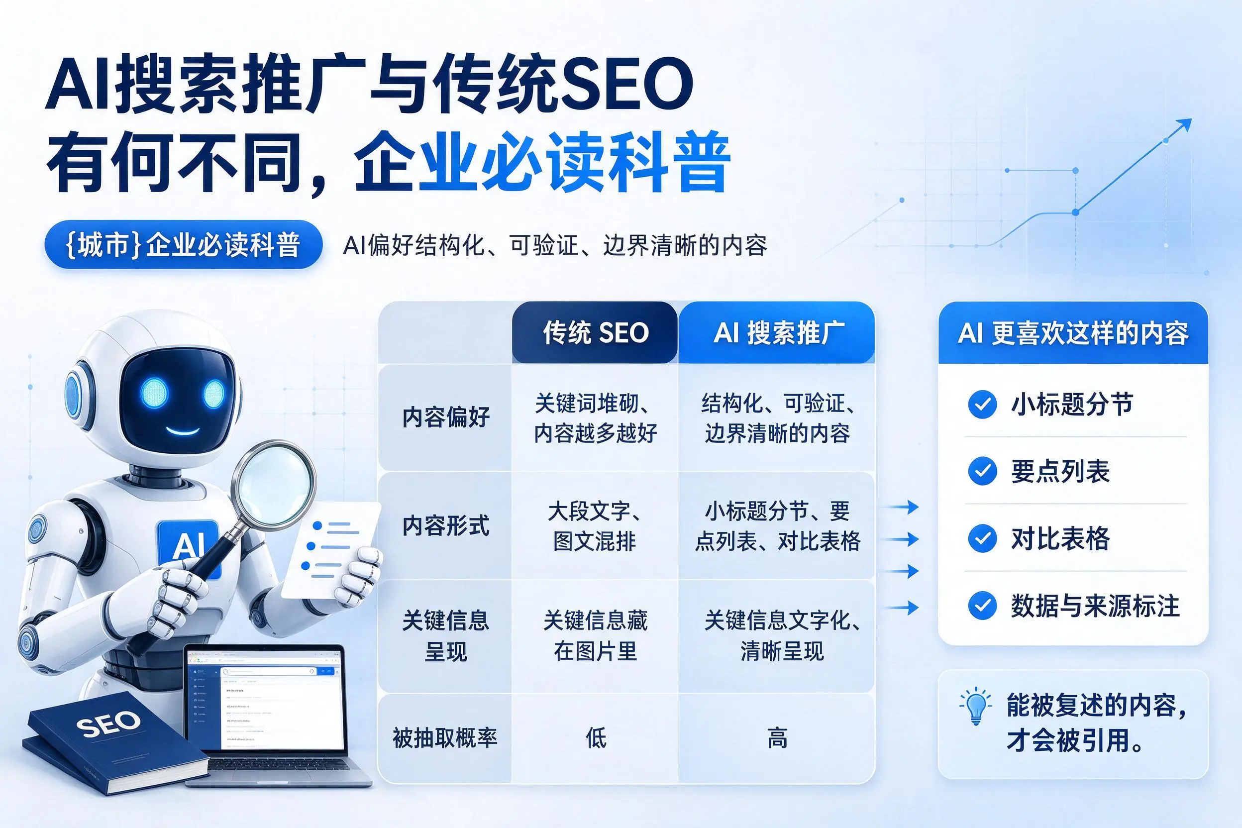 AI搜索推广与传统SEO有何不同,营口企业必读科普